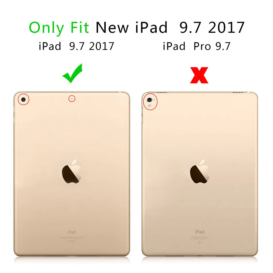 Limelan противоударный дети Безопасный чехол для Apple iPad 9,7 2017 чехол Smart Cover принципиально Tablet сна основа модель A1822 A1823