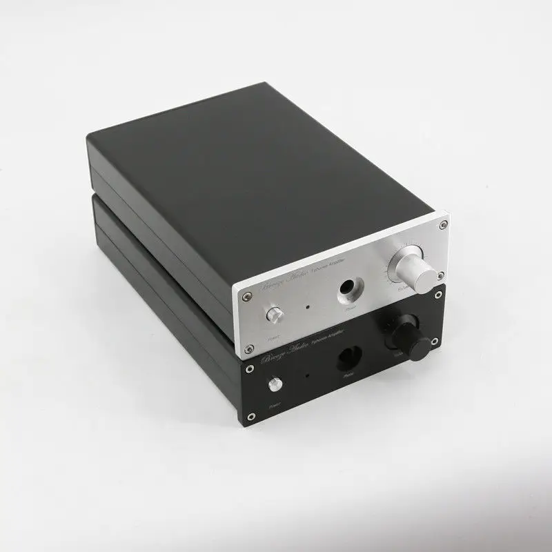DIYERZONE DIY Headphone Amplifier Aluminum Chassis Amp Enclosure Box 172 60 251mm L12 16