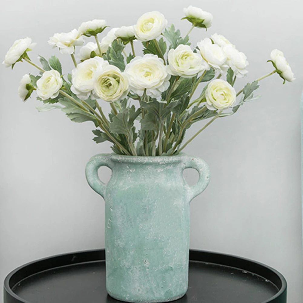 Имитация искусственного цветка роза украшение с изображением букета поддельные Лотос дома Свадебные настольные украшения