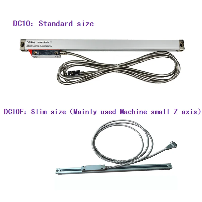 Линейное стекло весы DC10-0~ 500 мм 1 шт., DC10F 0-300 мм 1 шт., DC10-1000mm 1 шт., 3 оси цифровой индикации 1 шт