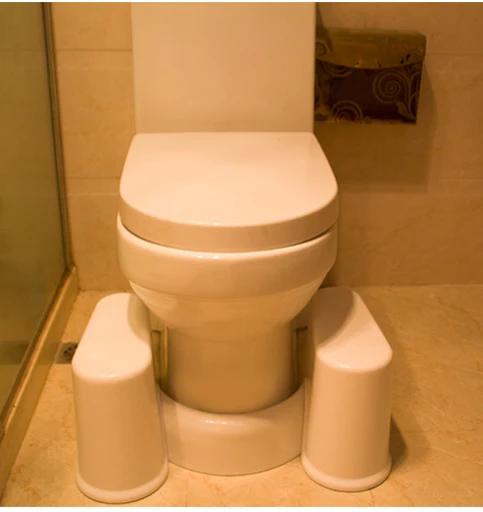 2017no скольжения Туалет стопы табурет, горшок приседания стул crouch отверстие артефакт squatbathroom табуретки Съемная туалет стула