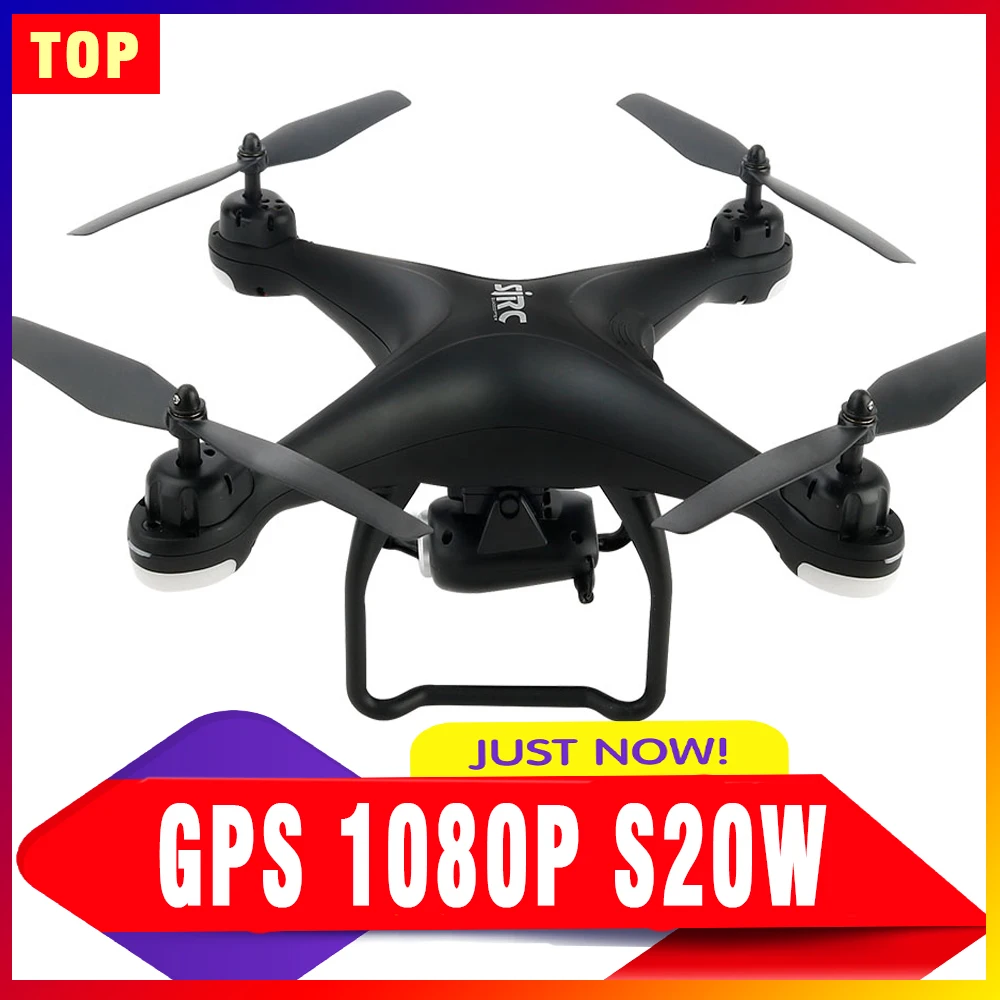 

S20W Double GPS Dynamic S-SERIES Follow With 1080P Wide Angle WIFI FPV Camera RC Drone Quadcopter Racing Quadcopter Helicopter