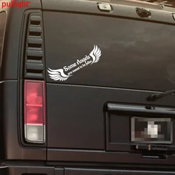 Autocollant d'anges en vinyle pour voiture, mignon, cadeau 