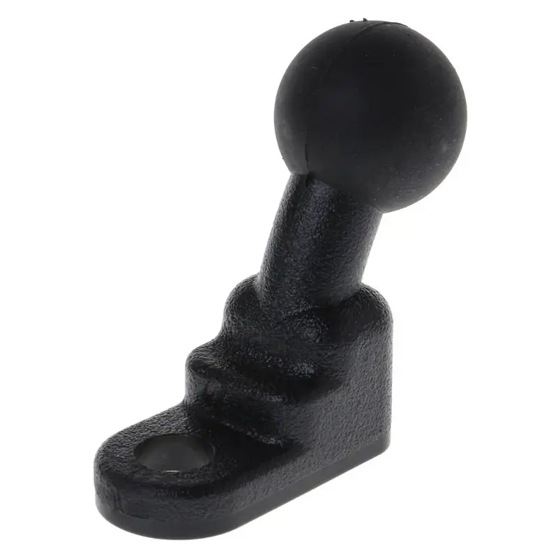 

Motorcycle Black Phone GPS Holder Mounts Fixed Ball Holder Isolate Dampens Shock Base With 10mm Hole Motobike Accessories 2019