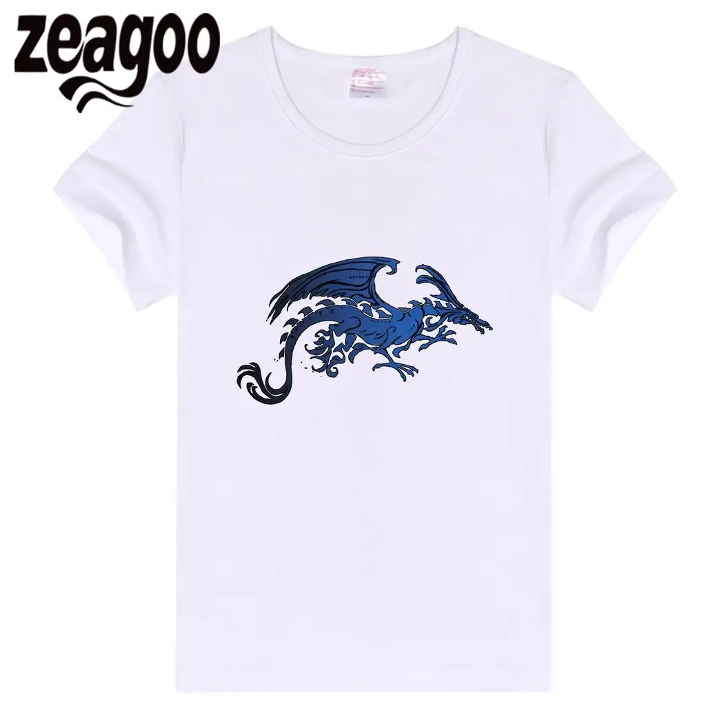 zeagoo White Casual Basic Plain Crew Neck Slim Fit Soft Short Sleeve T-Shirt Women Cartoon1 | Женская одежда