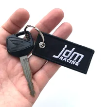 Universal Car logo KEYCHAIN TAG Tuning Key Chain Authentic JDM Keychain DOUBLE SIDED Racing Cell Holders for JDM racing fans