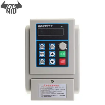 

DANIU 2.2kw 220V Single Phase Input Three Phase Out Inverter Variable Frequency Inverter PWM Control Frequency Converter