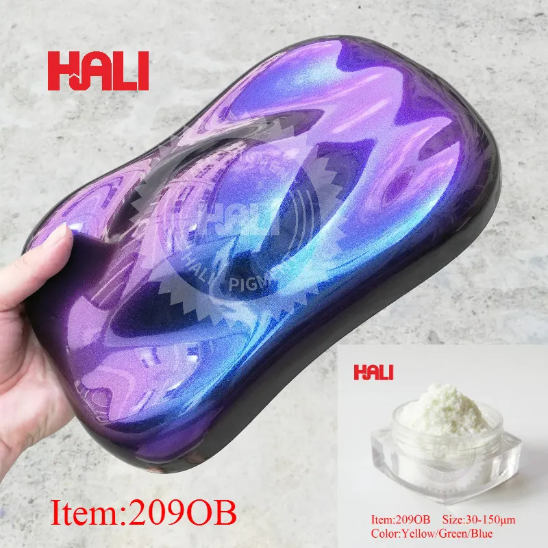 [209OB] Chameleon pigment Nail Chameleon Pearl Powder Set Nail Art Glitters Kit Manicure Tips Decoration Automotive Crafts 10g