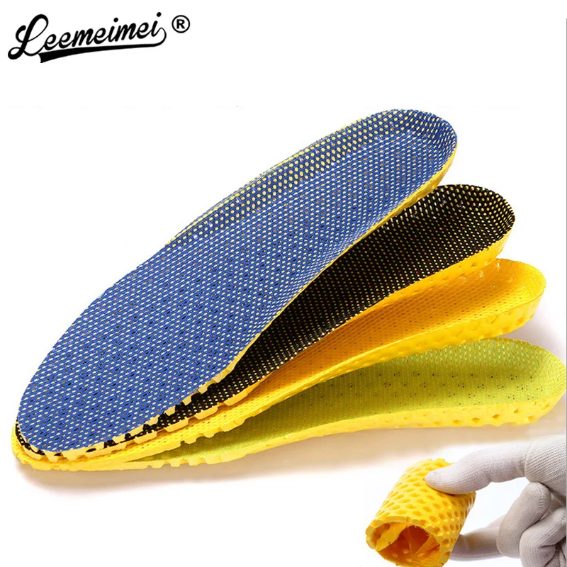 1 Pair Soft Washable Cotton Unisex Insoles Shoe-pads Size 37 ~ 44 NEW