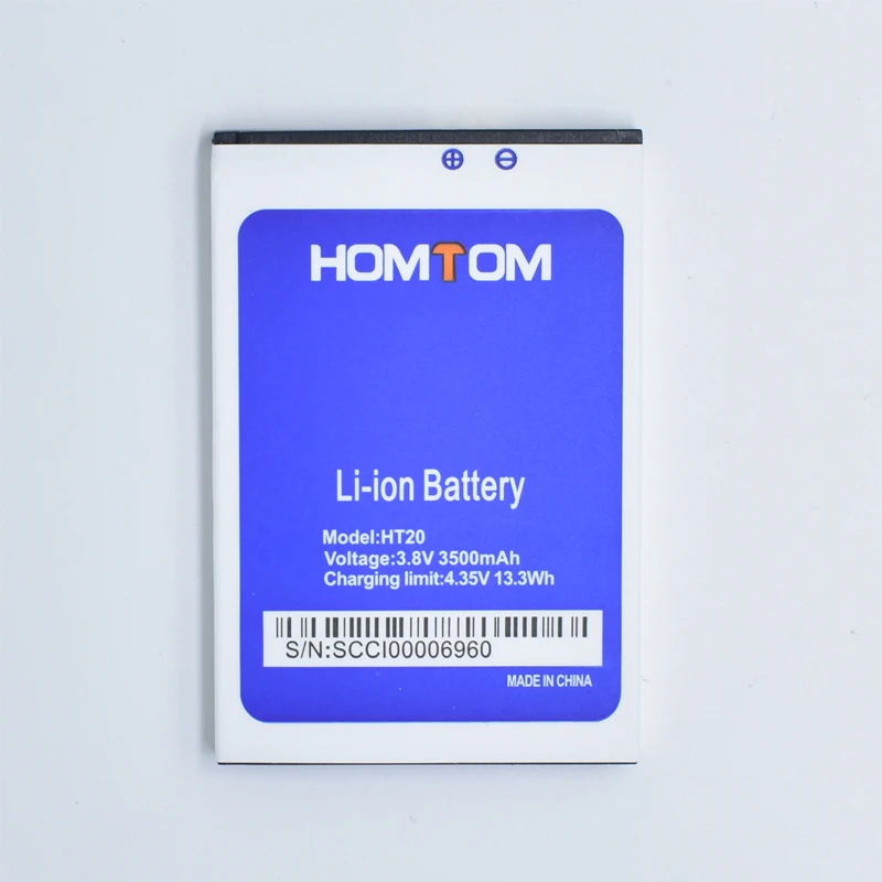 Hekiy 100% новый полный 3500 мАч для HOMTOM HT20 аккумулятор большой емкости резервные