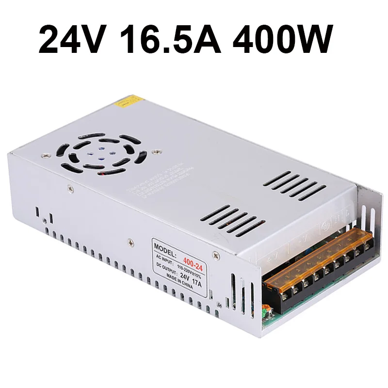 AC 110V 220V импульсный источник питания для DC 12V 24V трансформатор 2A/2.5A/A/3.2A/5A/6.25A/6.5A/8A/8.5A/10A/15A/16.5A/20A