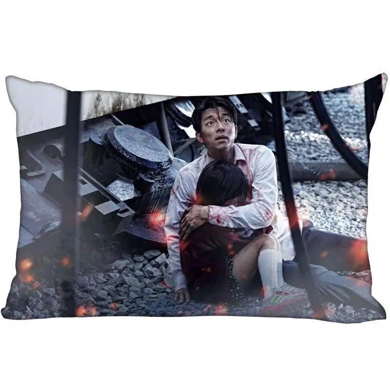 Новое поступление, Заказная атласная наволочка Gong Yoo 35x45 см(одна сторона), набивная Подушка на молнии, чехол на заказ, Ваш образ, подарок