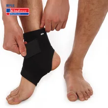 Kindmax дышащая опора для поддержки щиколотки эластичная дышащая Скоба Спортивное предохранительное приспособление для тренажерного зала Бадминтон Баскетбол лодыжки Скоба Брендовое качество