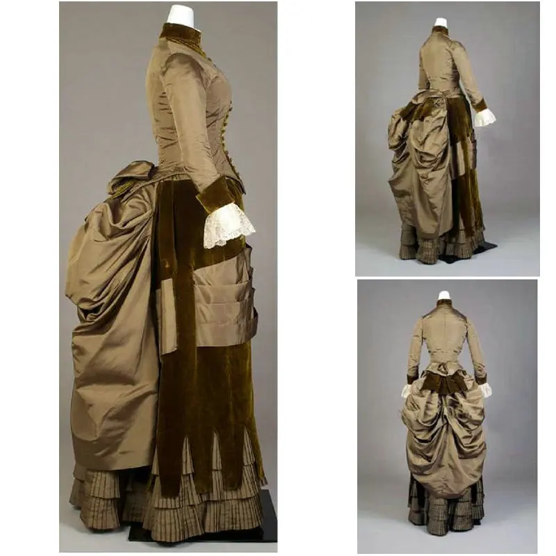 

18 Century Civil War Southern Belle Gown evening Dress/Victorian Lolita dresses/scarlett dress US6-26 SC-1057