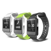 2016 New Bluetooth 4.0 Smart heart rate monitor sports watch bracelet pedometer Waterproof For Smart Phone