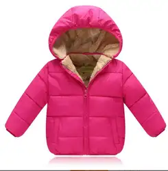 Детское пальто 2019 года, осенне-зимняя куртка для мальчиков, детская одежда, верхняя одежда с капюшоном, одежда для маленьких мальчиков