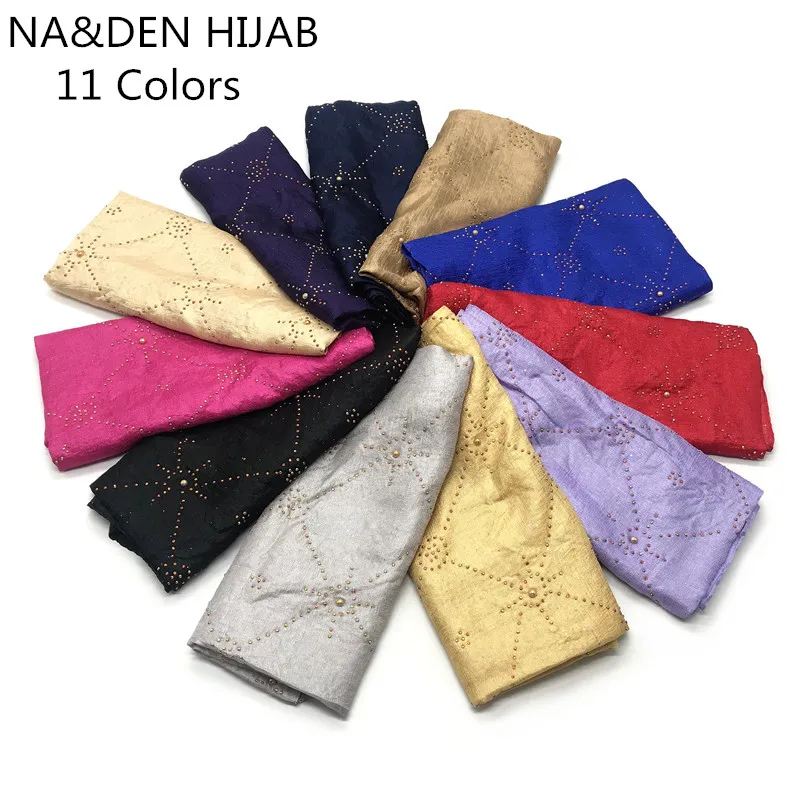 

Fashion Muslim hijabs set auger pattern cotton women scarf warps fashion foulard viscose building print tassels bandana 10pcs