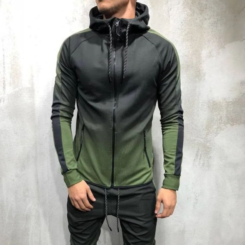 

Marderee 2019 Casual Men's O-Neck Striped Slim Fit Knittwear Mens