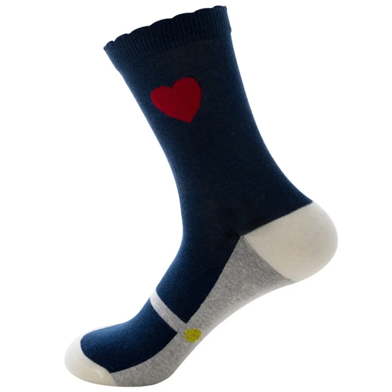 

Christmas Cartoon Pure Cotton Sport Socks Autumn Winter Lovely Milu Deer Middle Tube Women Socks