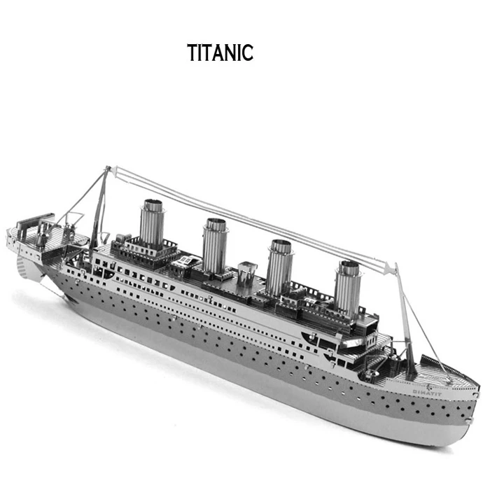scale models toys for children Titanic 3D laser cutting metal | Игрушки и хобби
