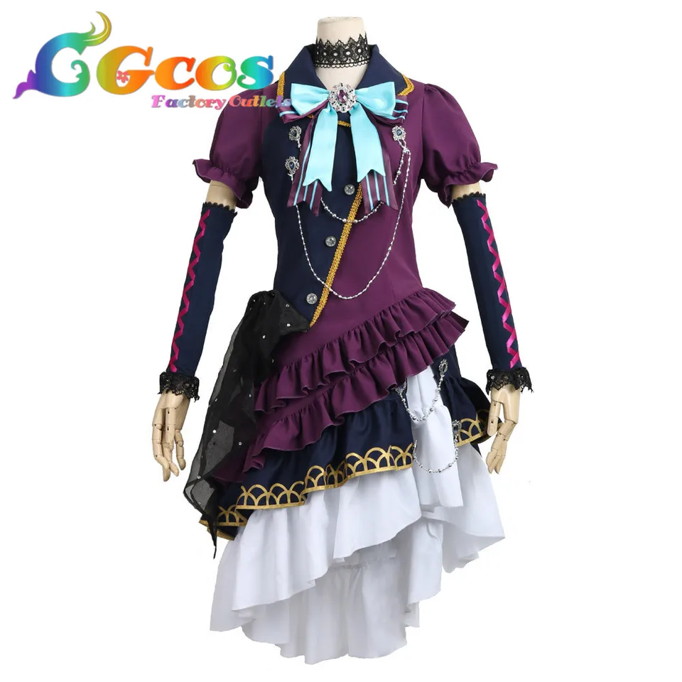 Cgcos Free Shipping Cosplay Costume Cos Bang Dream Black Shout