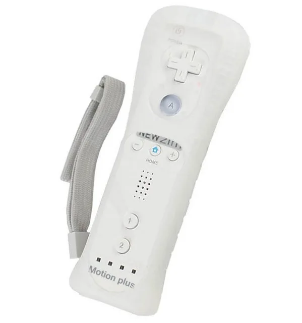 WITH MOTION PLUS Беспроводной Bluetooth геймпад для Nintendo wii 2 в 1, пульт дистанционного управления, синхронизация, джойстик, левая рука+ нунчак, дополнительный Motion Plus - Цвет: WITH MOTION PLUS