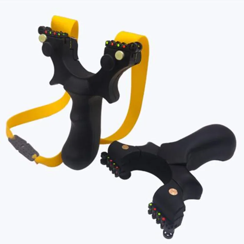 

Plastic Catapult Metal Slingshot Catapult Sling Shot Marble Outdoor Hunting Accessories with Powerful Rubber Band