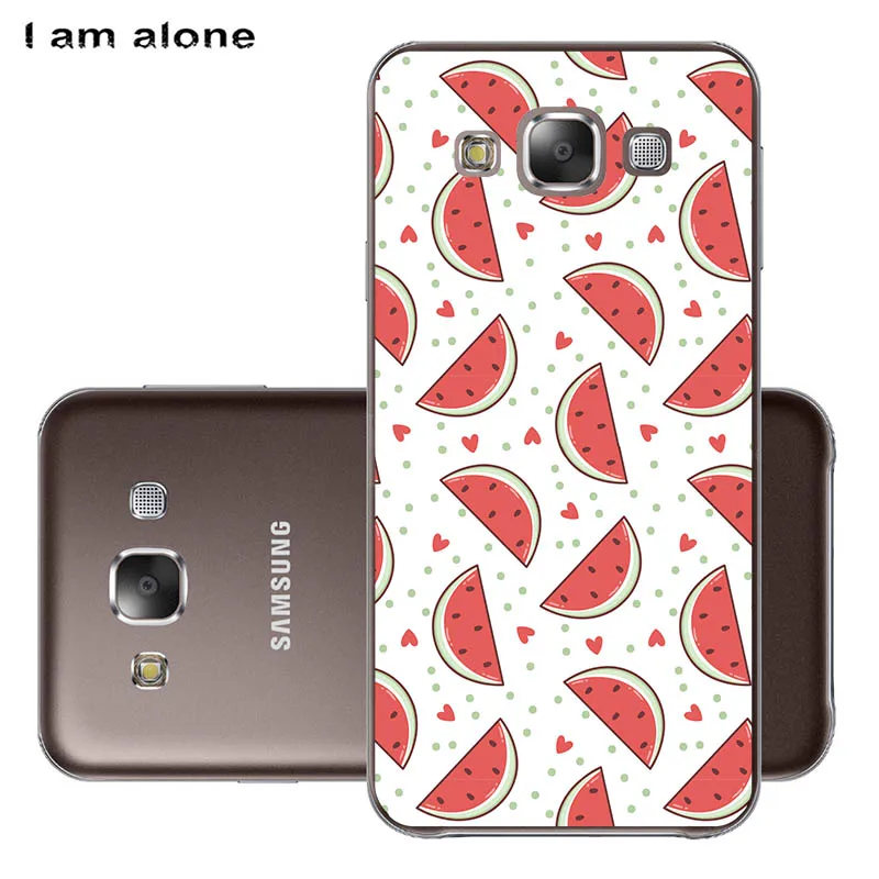 Чехлы для телефонов I am alone для samsung Galaxy E5 E500, 5,0 дюймов, жесткие пластиковые чехлы для мобильных телефонов, Модные цветные сумки - Цвет: PC S43