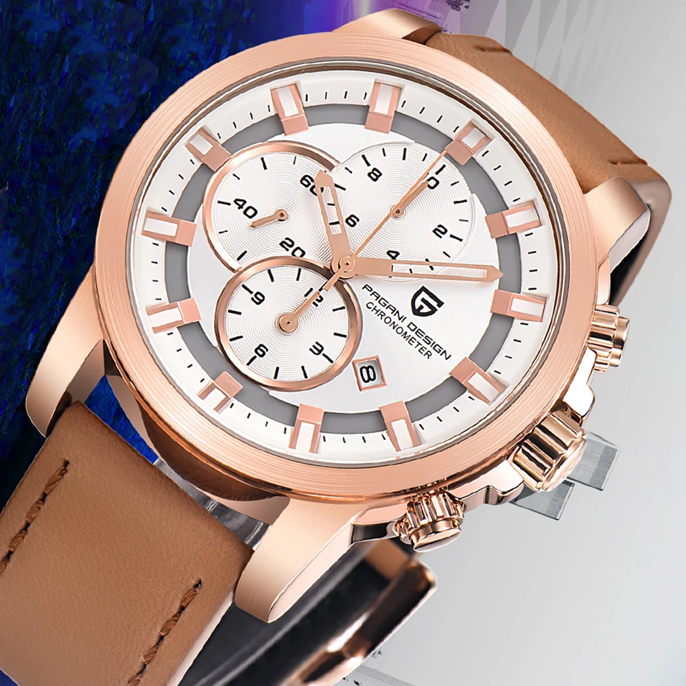 

PAGANI DESIGN Luxury Brand Fashion Men's Quartz Military Sports Watch Waterproof Multi-function Men's Watch support dropshipping