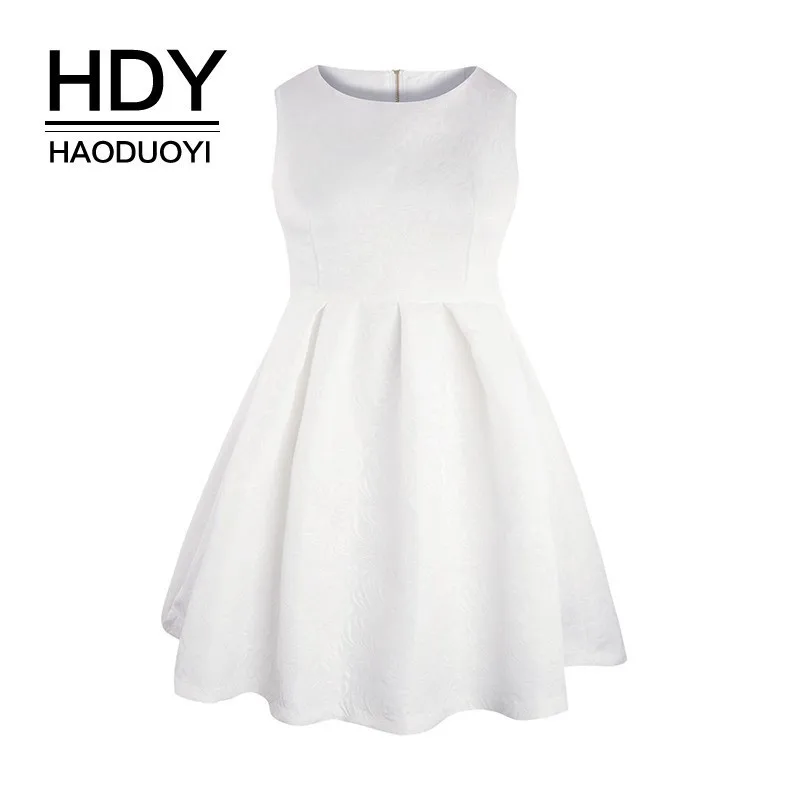 HDY Haoduoyi Femme летнее стильное милое платье в консервативном стиле с
