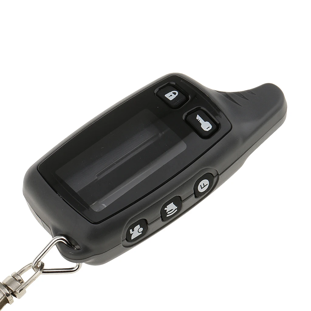 1 Pcs Remote Controller Case Cover For Tomahawk TW9010 TW9020 TW9030 Uncut Case Cover Folding Car Flip Remote Black & Silver