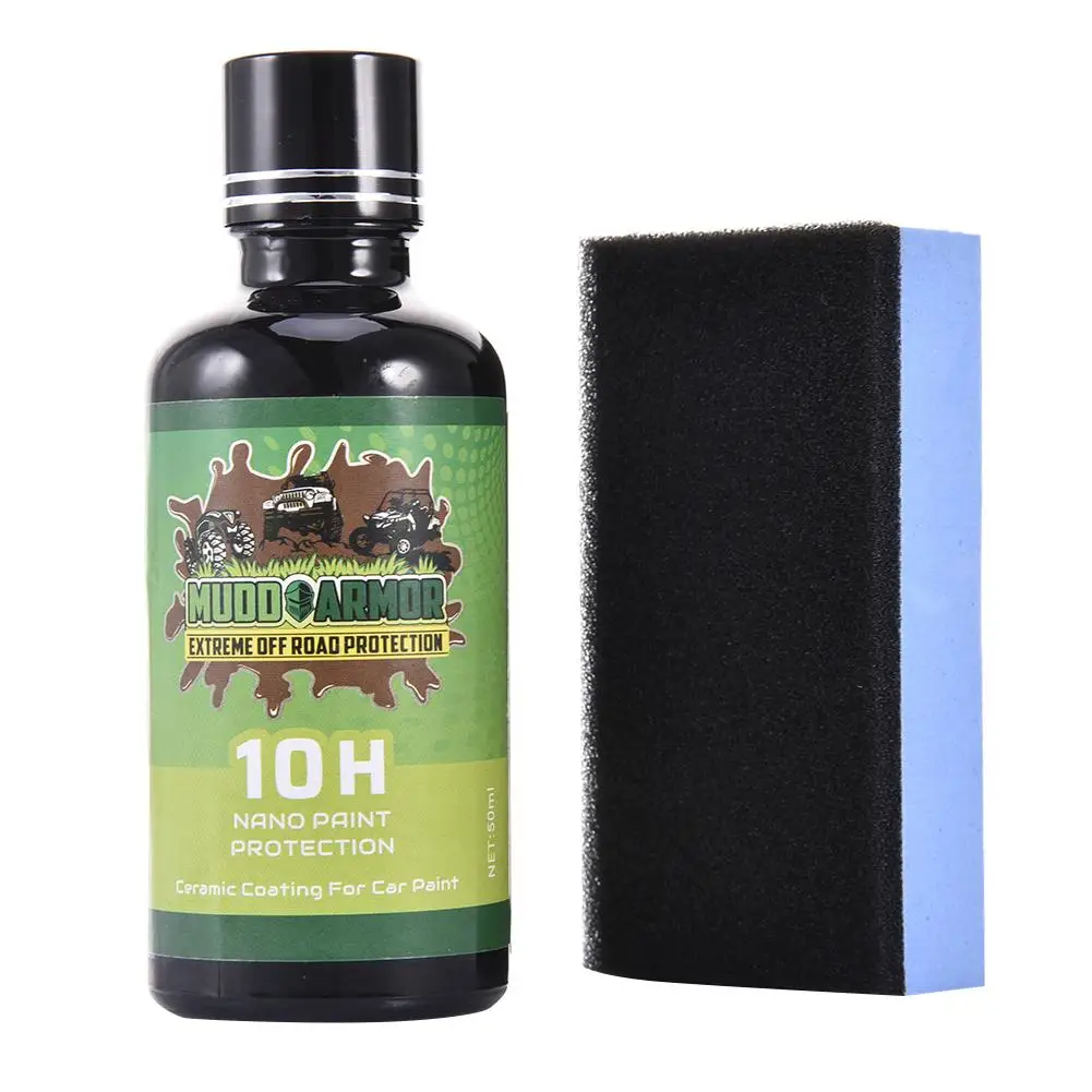  MUDD ARMOR 10H Ceramic Car Coating Liquid Glass Waterproof Nano Ceramic Car Paint Care Anti-scratch