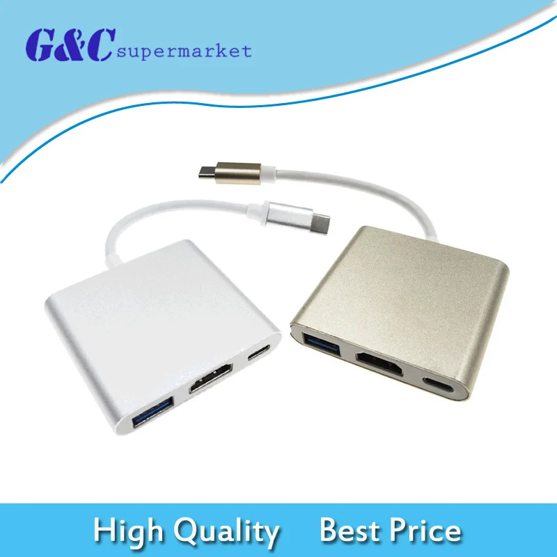 

Type C to 4K HDMI USB 3.0 Charging HUB USB-C Adapter Converter For Macbook Lot