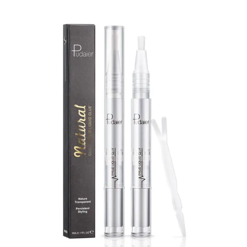 

5ml Invisible Double Eyelids Gel Cream With Tools Natural Long Lasting Eyelid Glue Pen Waterproof Anti-sweat Double Eyelids Tool