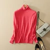 2022 autumn and winter cashmere turtleneck sweater women's head high collar sweater women's sweater large size ► Photo 3/6