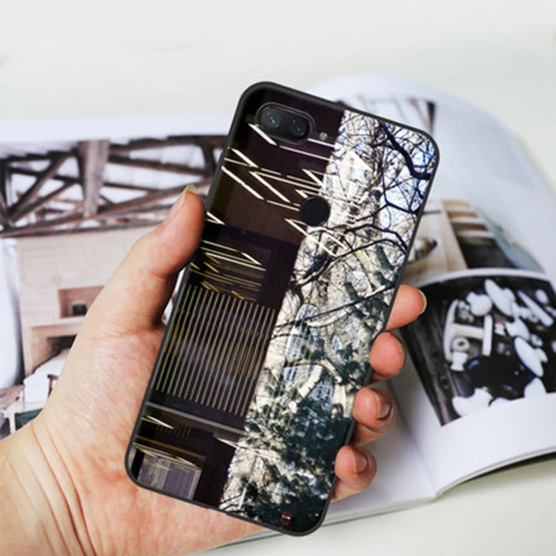 Чехол 6 26 дюйма для Xiaomi Mi 8 Lite чехол в ностальгическом стиле мягкий телефона Mi8