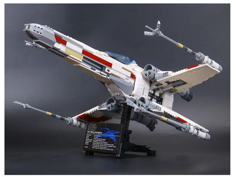 

LEPIN 05039 STAR WARS Red Five X-Wing Starfighter Figure Blocks Construction Building Bricks Toys For Children Compatible Legoe