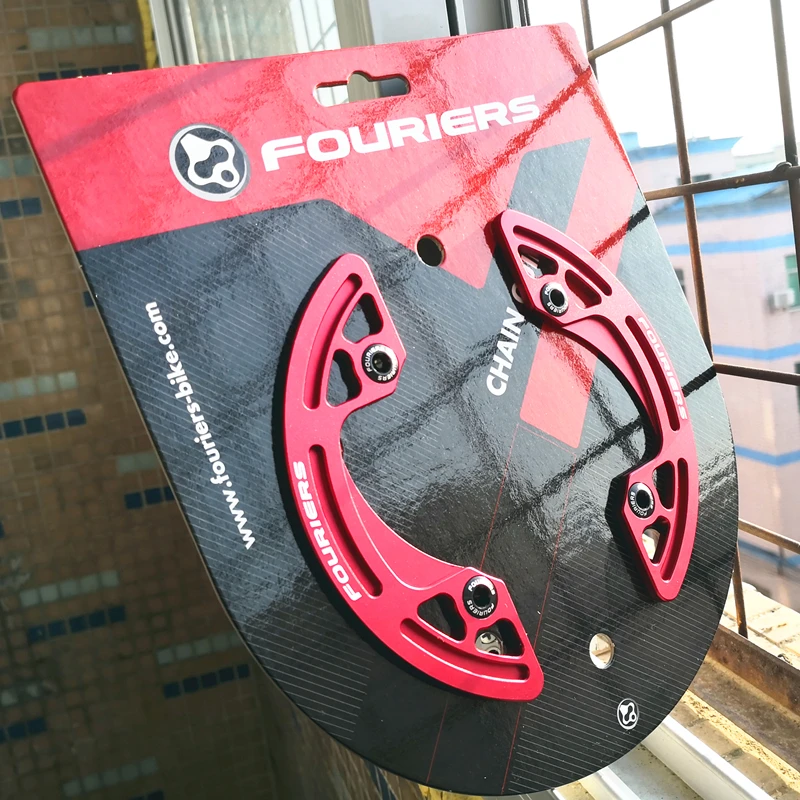 

FOURIERS CG-DX002 30T-32T 34T-36T 38T-40T Alloy 6061-T6 CNC bike crank Chainring bicycle Chain guard 104mm