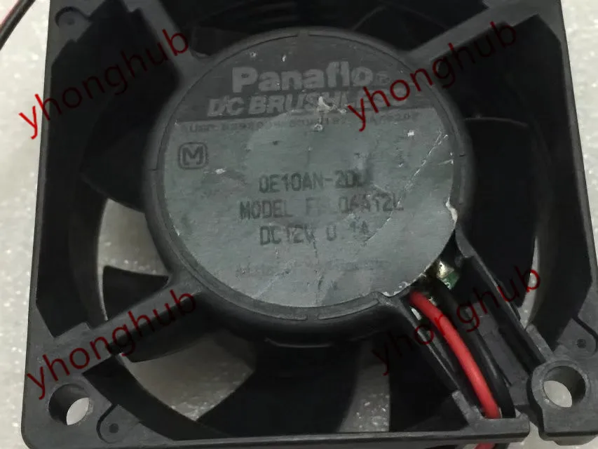 Вентилятор охлаждения сервера Panaflo FBL06A12L DC 12 В 0.10A 60x60x25 мм|square fan|server fandc fan 12v |