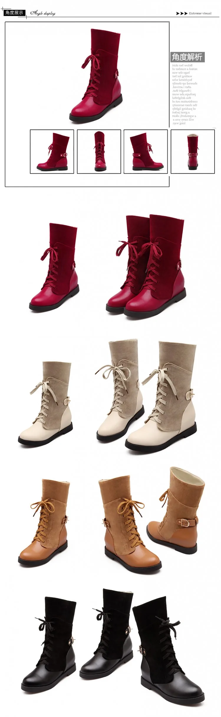 Женские сапоги до середины голени в летнем стиле; botas masculina zapatos botines mujer chaussure femme; 1232