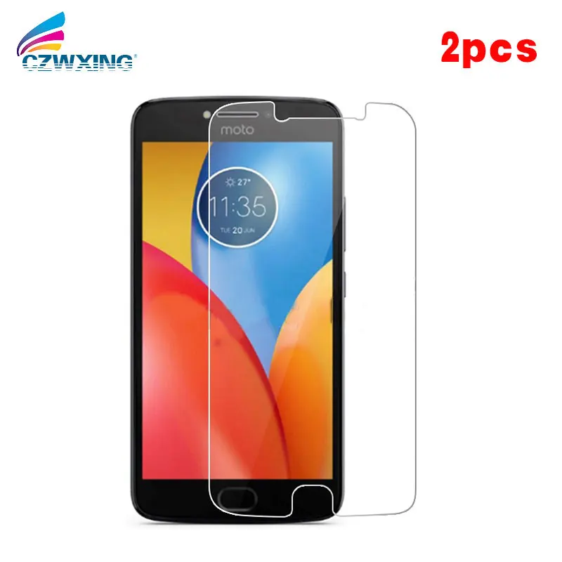 2 шт для закаленного стекла Motorola Moto E4 Plus Защита экрана Lenovo XT1771 XT1775 стеклянная