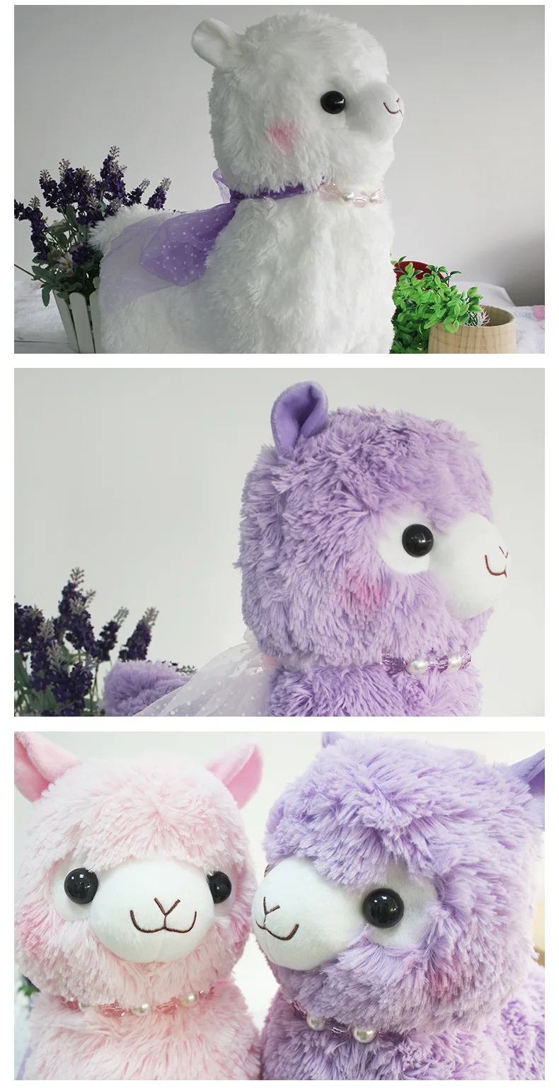 45 см Kawaii Альпака плюшевые игрушки мягкие животные куклы спальня Decaration прекрасный день рождения Рождественские подарки игрушки для детей