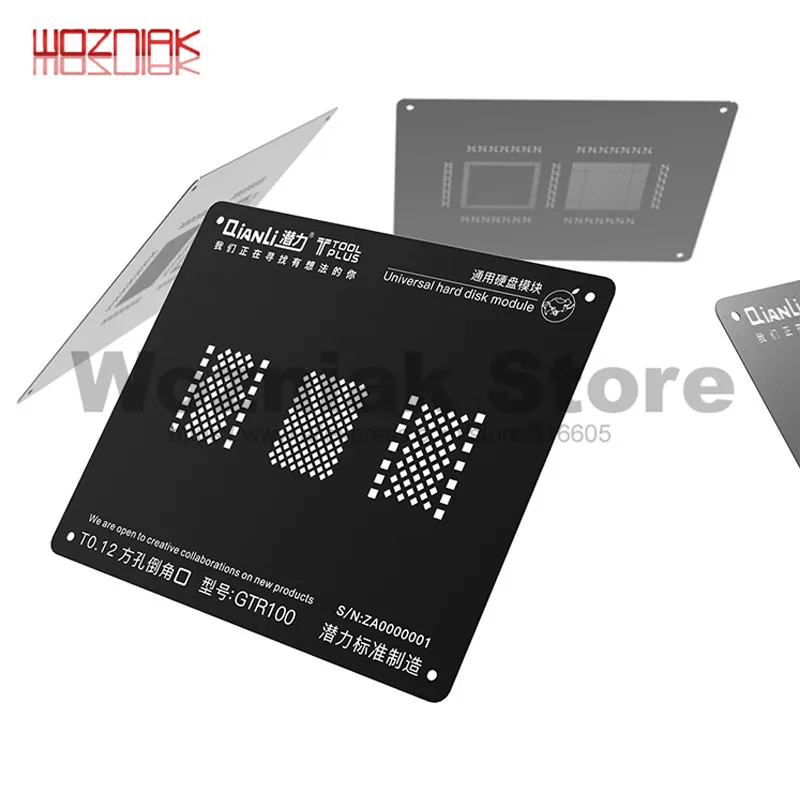 Универсальный модуль жесткого диска Wozniak для IPHONE 4s 7p черная Оловянная шариковая