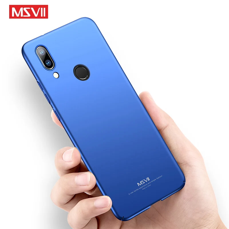 Чехол для Huawei P20 lite case MSVII Brand coque For huawei pro slim hard PC Back Cover P 20 phone case|Бамперы| |