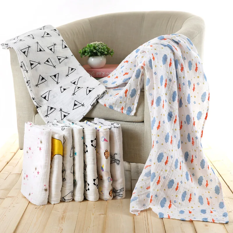 organic cotton baby swaddle blanket