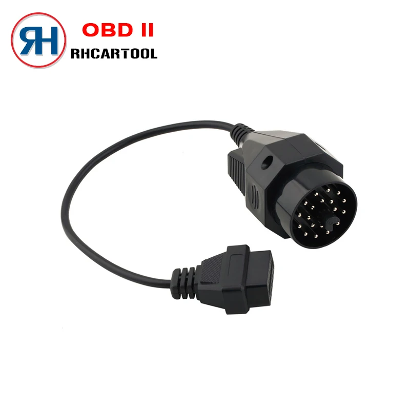 

OBD OBD II Adapter for BMW 20 pin to OBD2 16 PIN Female Connector e36 e39 X5 Z3 for BMW 20pin Free Shipping