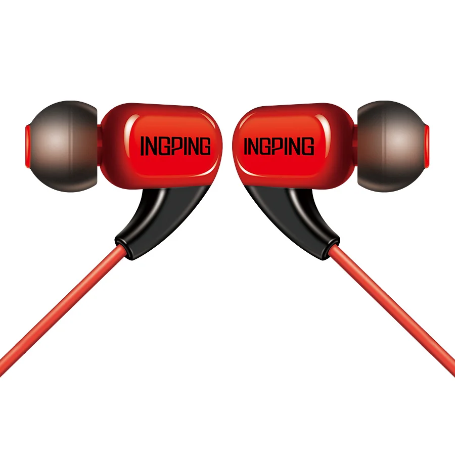 

Original INGPING H60 Monitoring Headset In Ear HiFi Earphone Earbuds Monitor Music Ear Bud 3.5mm Jack Mobile Earphones Headphone