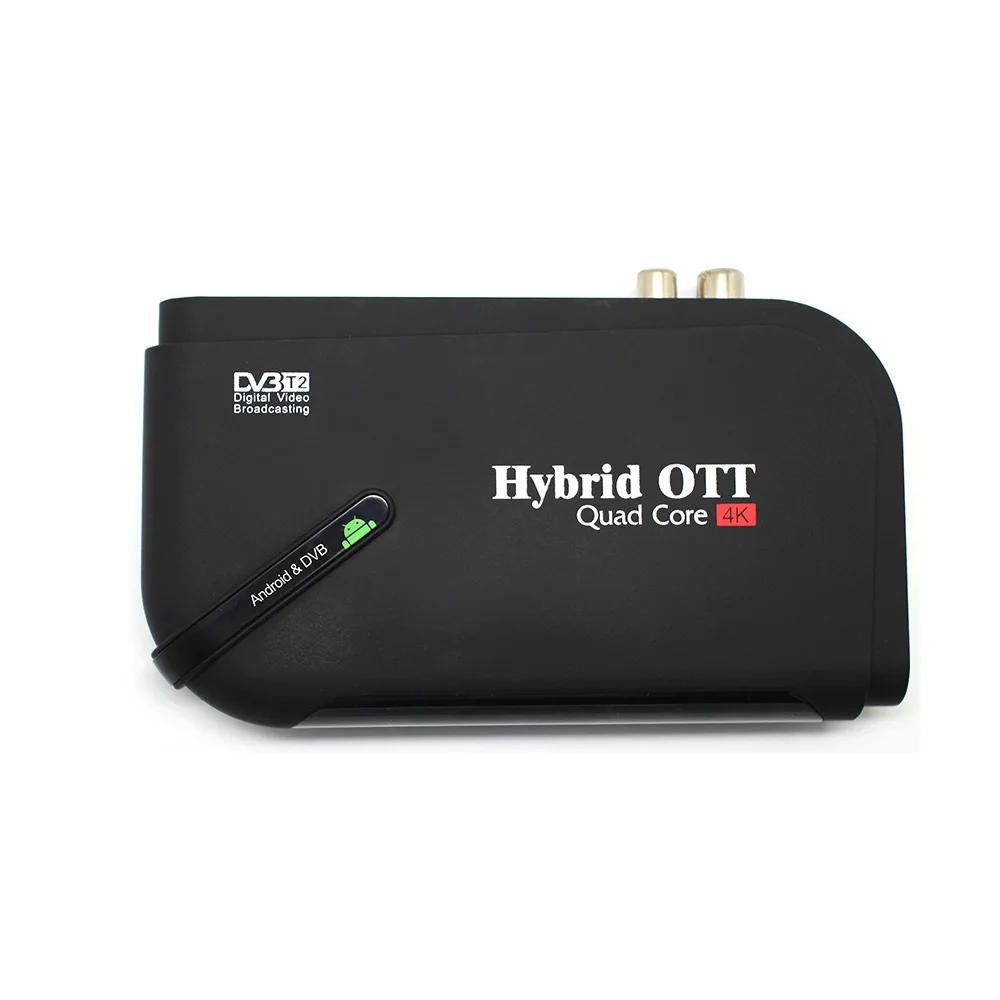 Vmade ТВ коробка DVB T2& Android ТВ коробка 4 ядра 1 ГБ 8 ГБ Amlogic S905D Поддержка H.264/H.265 MPEG-1/2/4 4K Smart Декодер каналов кабельного телевидения коробки