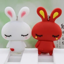 Стыдно кролика высокого Скорость USB флешка 3,0 Ручка-накопитель 64 ГБ/32 ГБ/16 ГБ/8 ГБ/128 ГБ память usb-флэш Stick 1 ТБ 2 ТБ креативный подарок