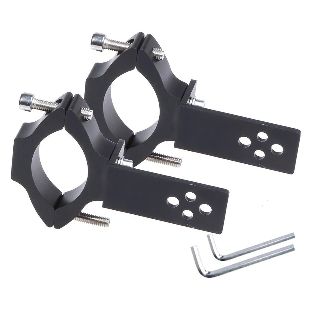 

Motorcycle Use Mount Screw Install Chopper Spotlight Headlight Bracket Repalcement Fork Durable Aluminium Alloy Professional